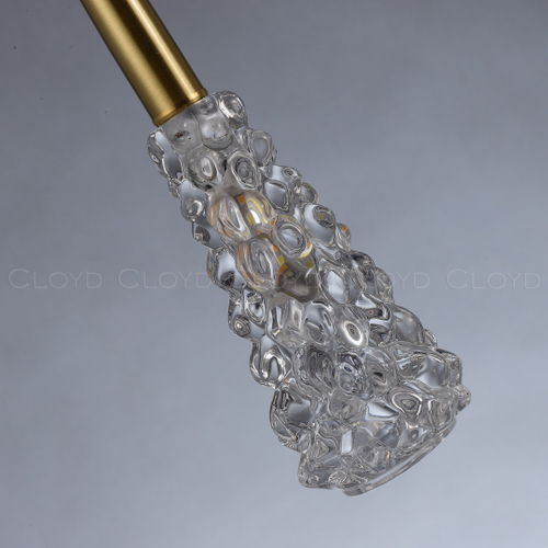 Подвесной светильник Cloyd ALEMAND-B P1 / латунь (арт.11093)