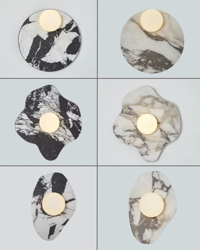 Настенные светильники с имитацией мрамора