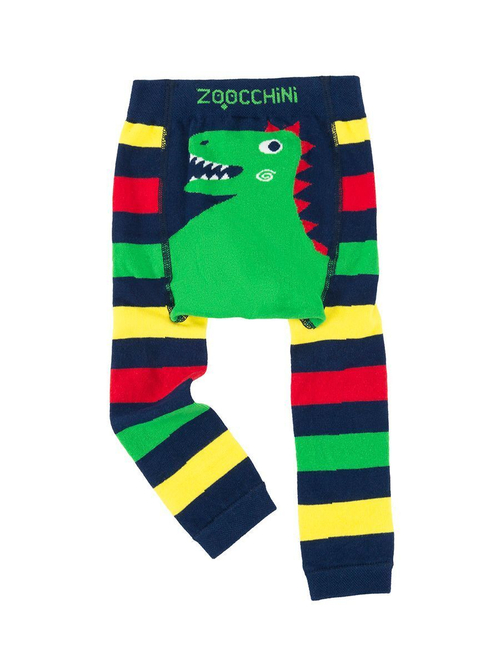 Набор легинсов с носками для детей Zoocchini Динозаврик Дэвин (12-18 м)