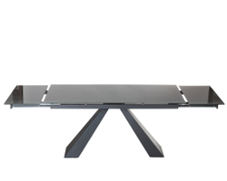 Стол обеденный раскладной Eliot Glass B4807