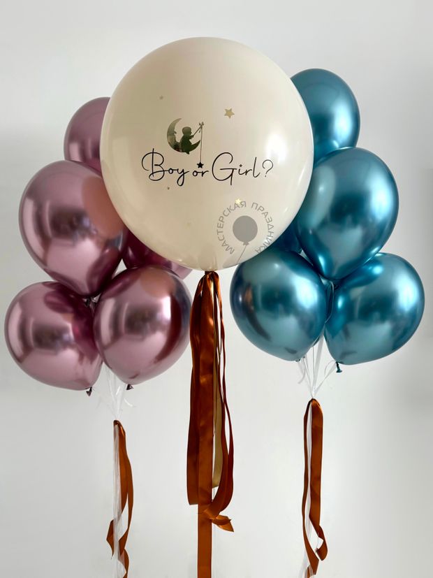 Воздушные шары на определение пола №8941