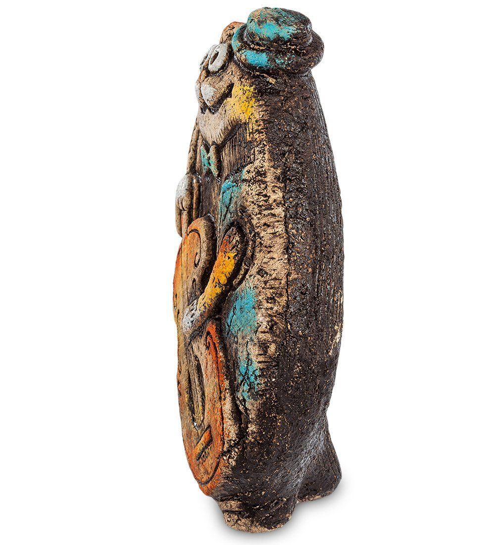 KK- 80 Фигурка «Кот Контрабас» шамот