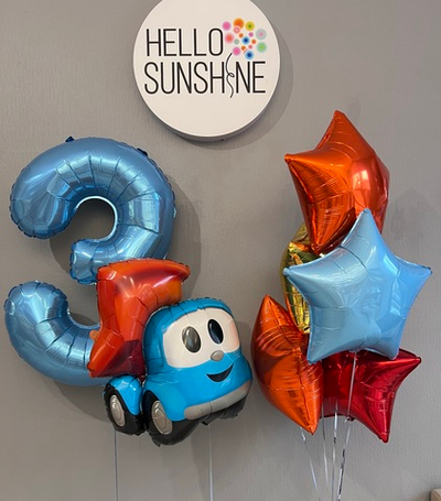 Набор шаров  «Грузовичок Лева»