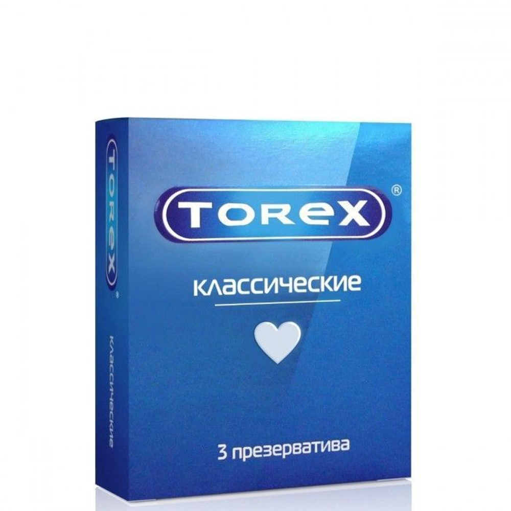 Гладкие презервативы Torex  Классические  - 3 шт.