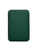 Визитница Leather Magsafe K-Doo green