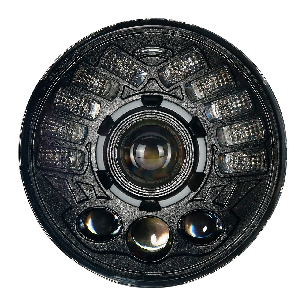 Фара LED 12-24V  7дюймов 2121Нива (Дальний+Ближ+ДХО) пара NTS DH-C302