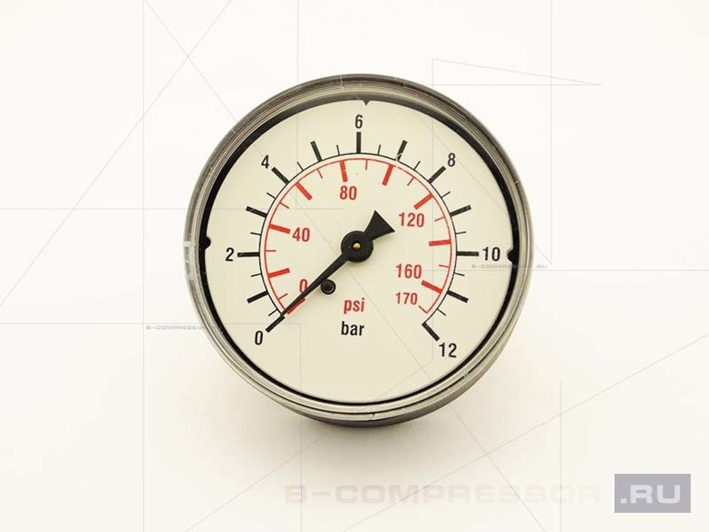 Манометр для компрессора М063-P12 - 1/4