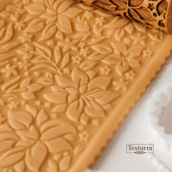 Скалка с узором Аленький цветочек