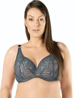 Бюстгальтер Daniela на косточках (Размер: 90E) (Цвет: грязно-синий)