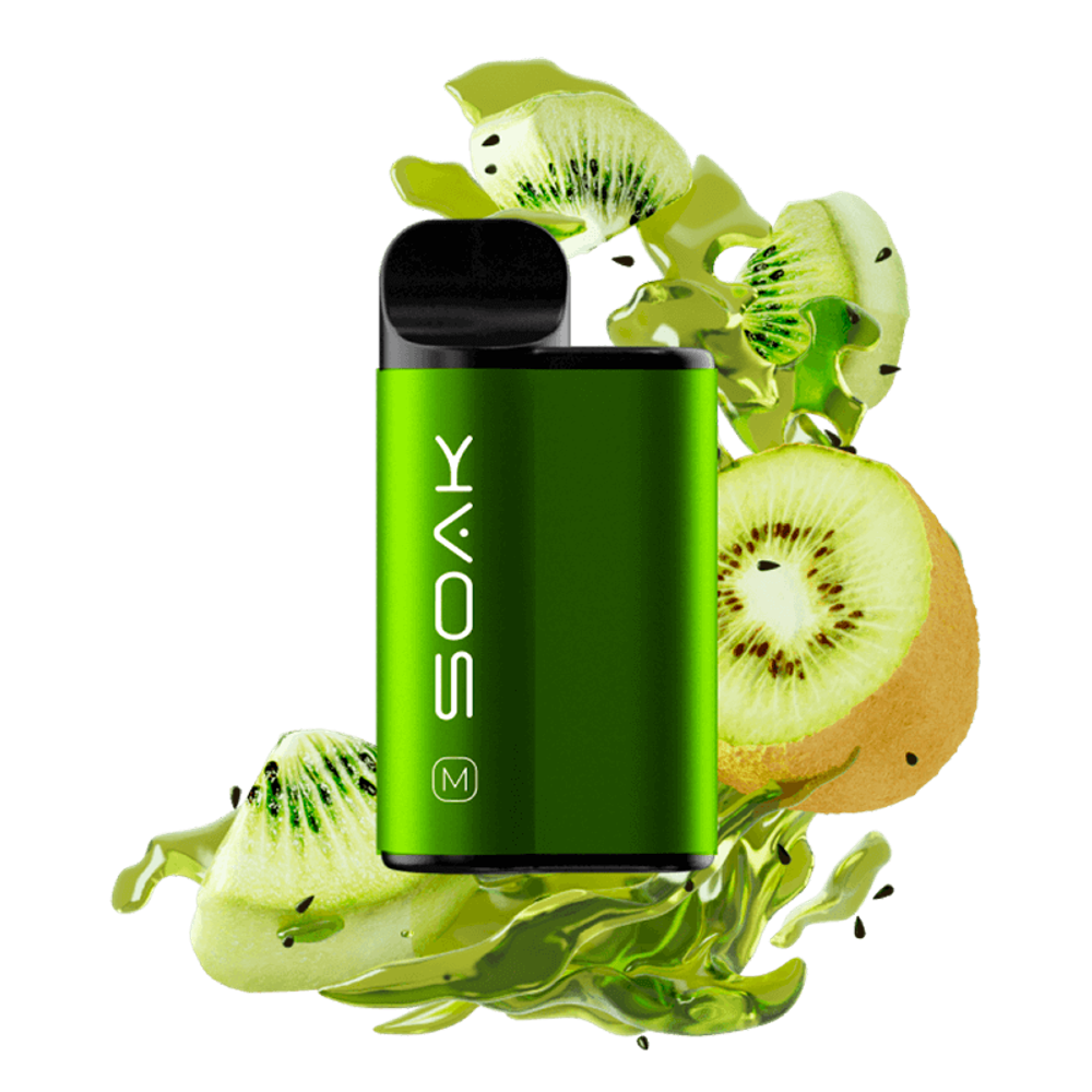 SOAK M - Kiwi Pulp (Мякоть киви) 4000 затяжек - купить в интернет-магазине  HookahDealers.ru