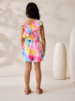 Комбинезон летний для девочки Next AN4-269, Розовый, Синий