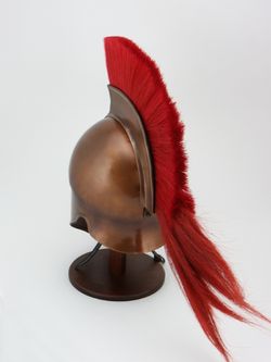 Nautical Шлем коринфский с красным плюмажем