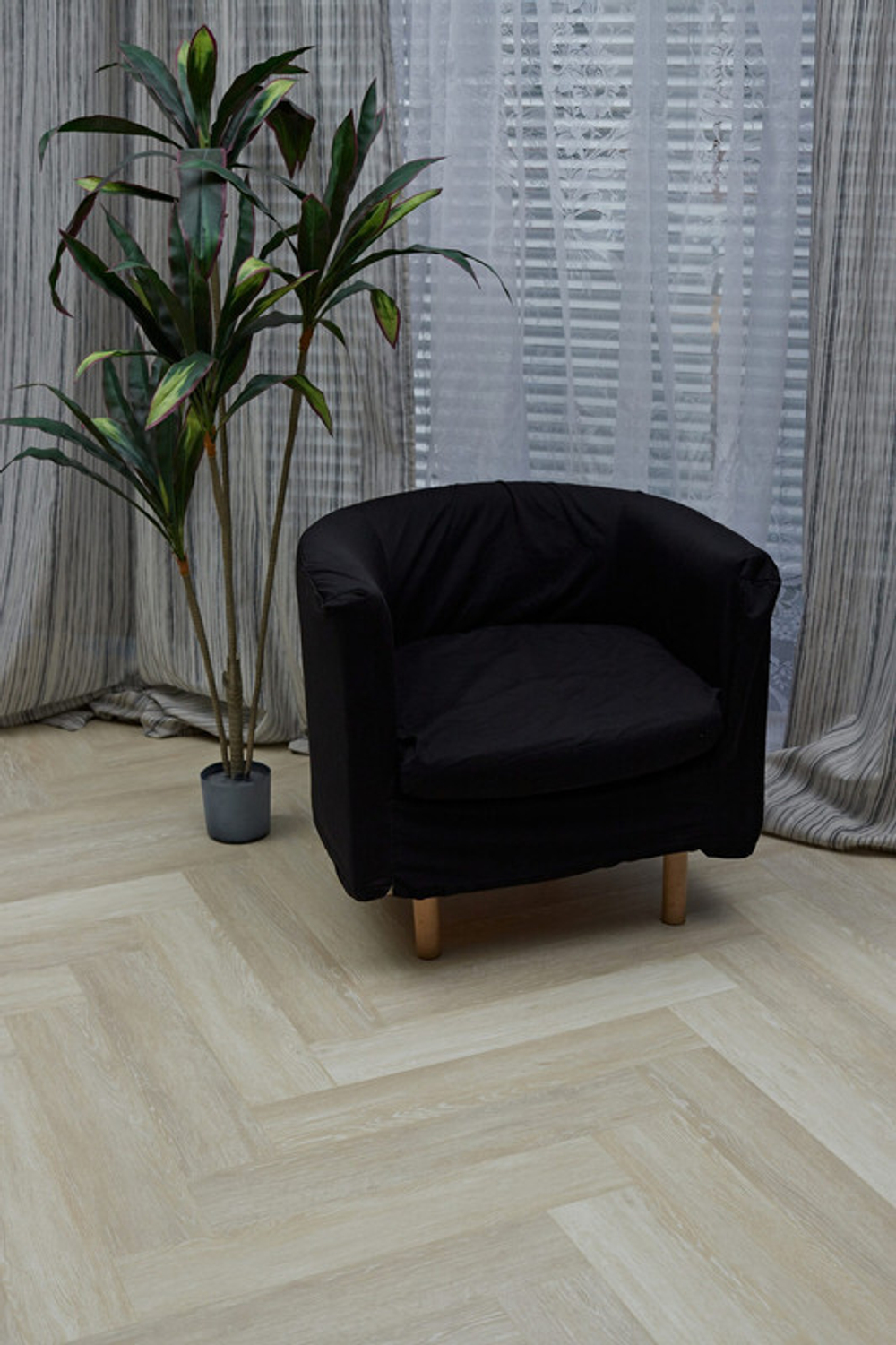 Кварц-винил SPC Steinholz Herringbone 4,5 мм Ракс 1.14688 м2