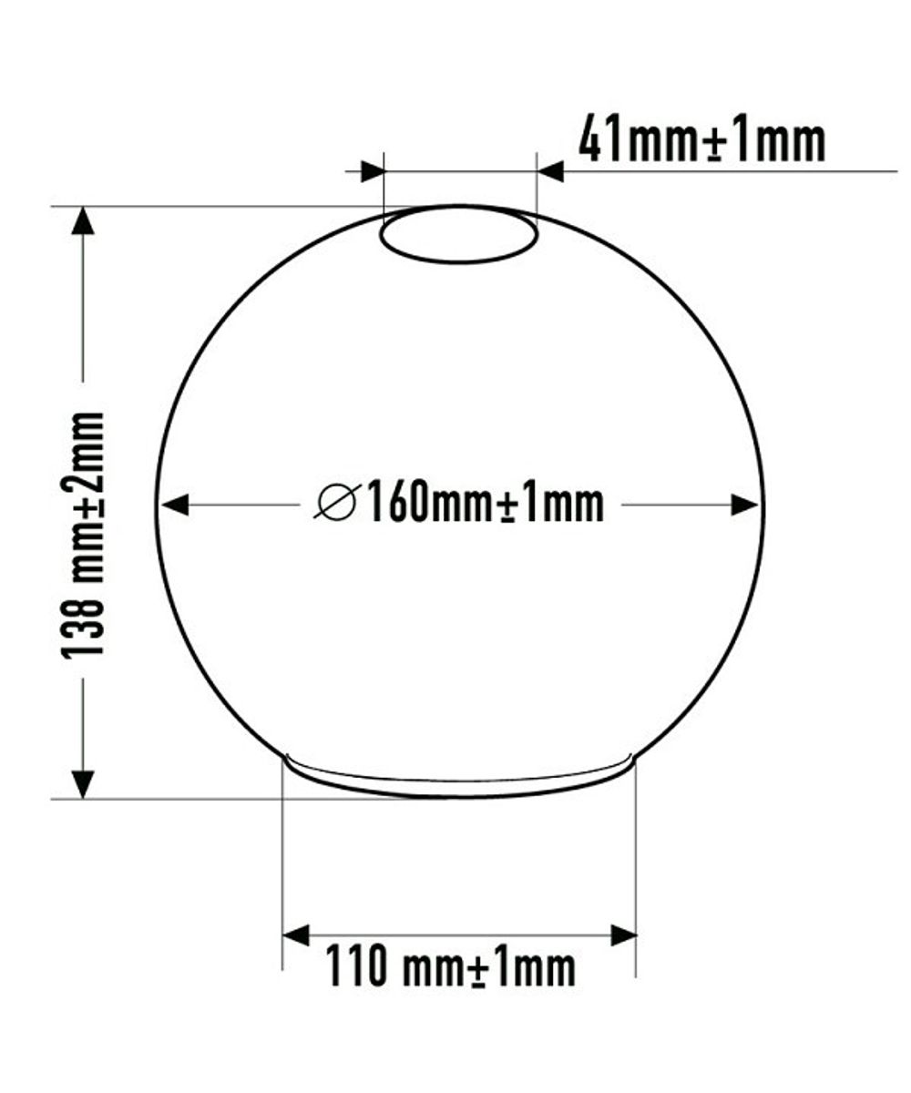 Плафон стеклянный 33 идеи  S.17.AM