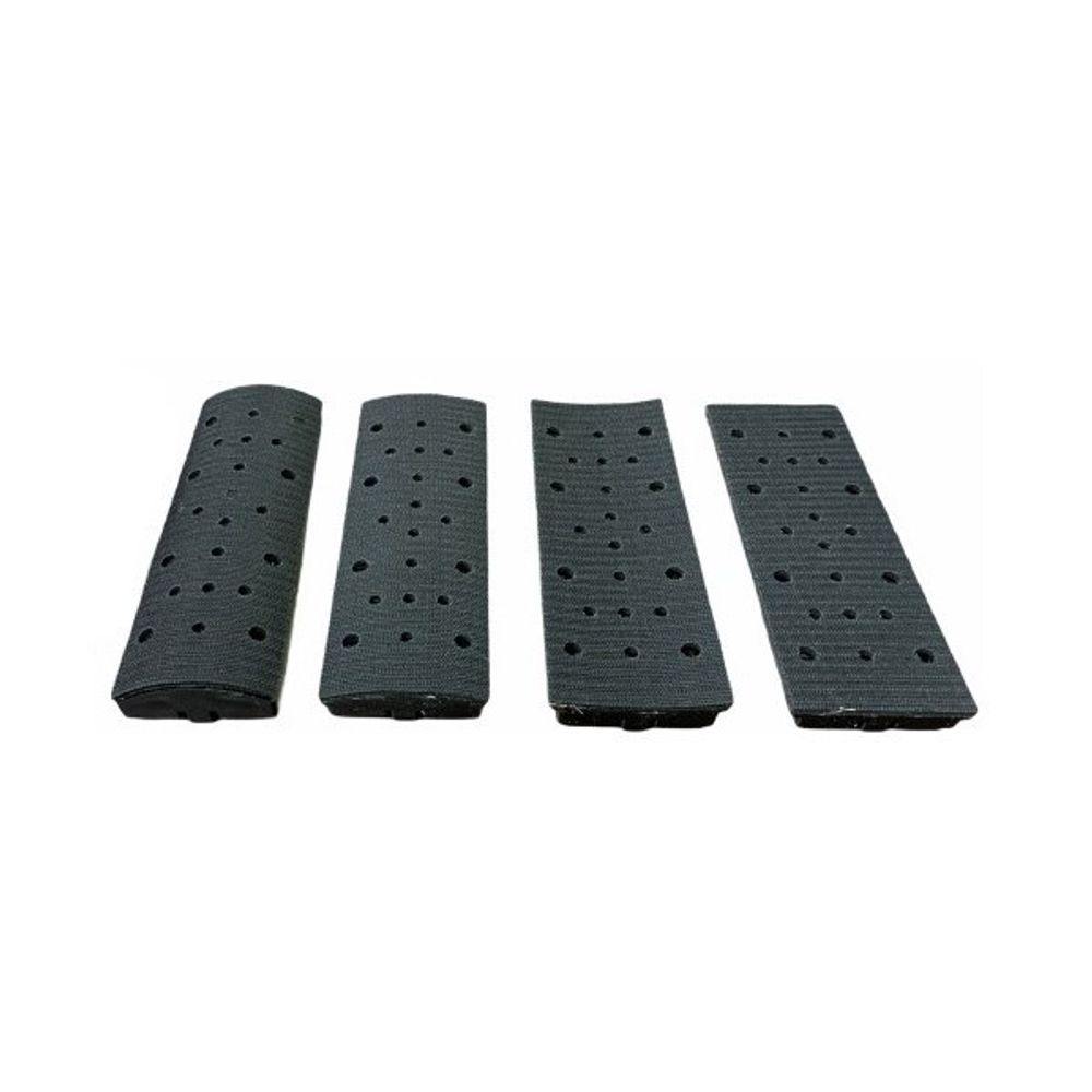 RoxelPro шлифок ручной средний 70х198 мм с 4-мя сменными подошвами, с пылеотводом 22 отв., жесткий