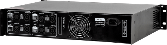 Solton DX 43 - Усилитель 4-х канальный; 4x 300 Вт на 8 Ом; 4x 450 Вт на 4 Ома; 2x 900 W на 8 Ом в Мо