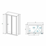 Душевая система RGW Shower Panels SP-6143-01 50140801-01 хром