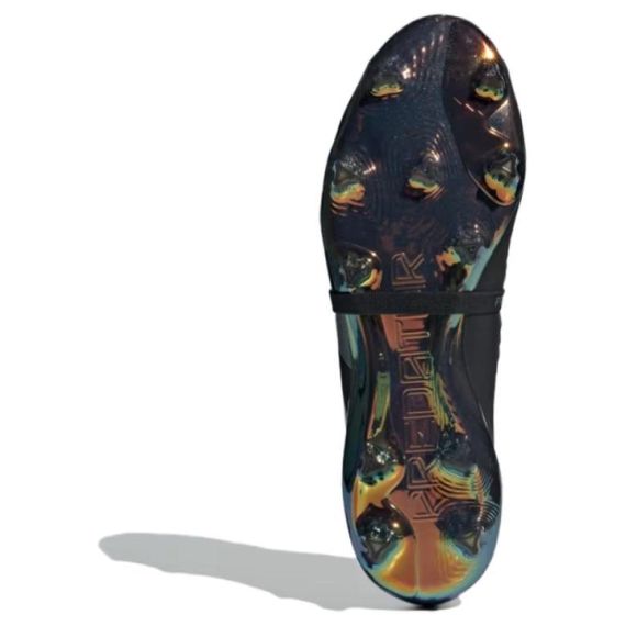 Элитные бутсы Adidas PREDATOR Низкие Черно-белые кроссовки