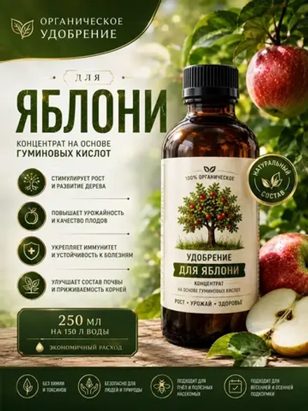 Удобрение для яблони органическое 250 мл