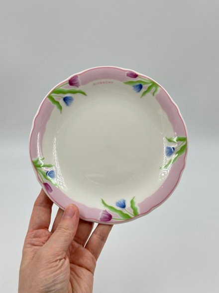 Тарелка 16см с розовой каймой Givenchy by Yamaka