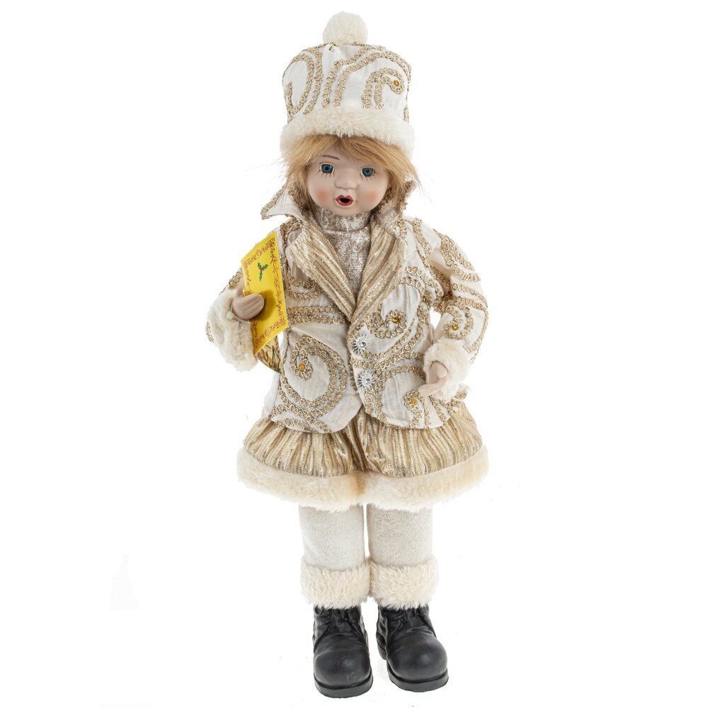 GAEM Игрушка набивная "Девочка/Мальчик" (муз, движ), L20 W11 H44 см, 2в.