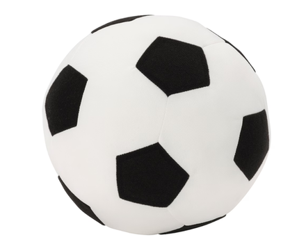 СПАРКА SPARKA Мягкая игрушка, футбольный мяч черно-белый, 20 см