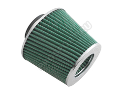 Фильтр воздушный нулевого сопротивления Sport TORNADO, зеленый/хром D70мм
