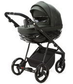 Детская коляска Adamex Quantum 3 в 1 Q-TK105 LUX (Т.ЗЕЛЕНЫЙ)