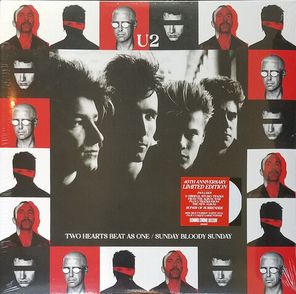 U2 / Two Hearts Beat As One / Sunday Bloody Sunday (Coloured Vinyl)(12'' Vinyl EP)