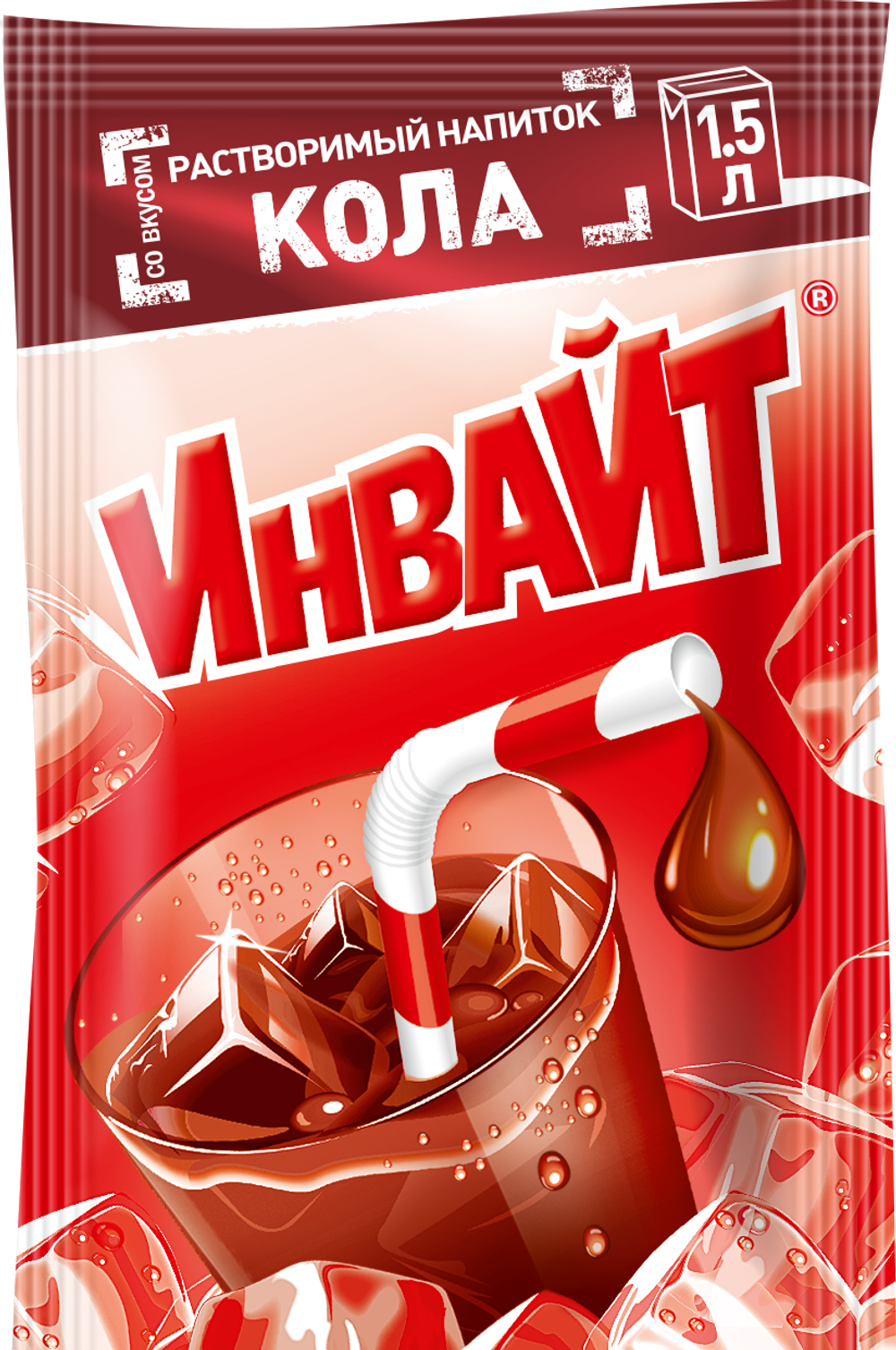 Растворимый напиток Invite кола 12гр 24шт*6бл