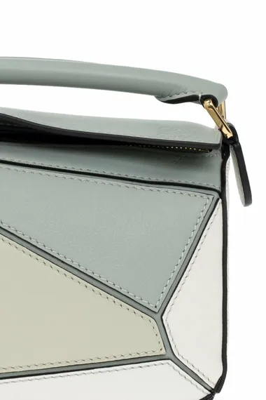Сумка на плечо Loewe Puzzle Mini светло-зеленый