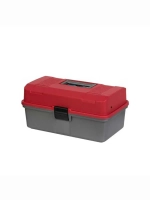 Ящик рыболовный для хранения снастей двухполочный синий