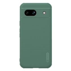 Усиленный чехол зеленого цвета (Deep Green) от Nillkin для Google Pixel 8A, серия Super Frosted Shield Pro