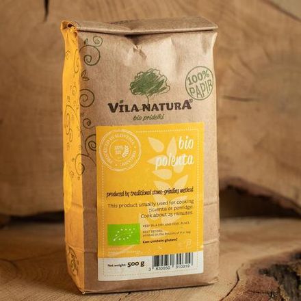 Крупа кукурузная полента Vila Natura Bio (500 гр)