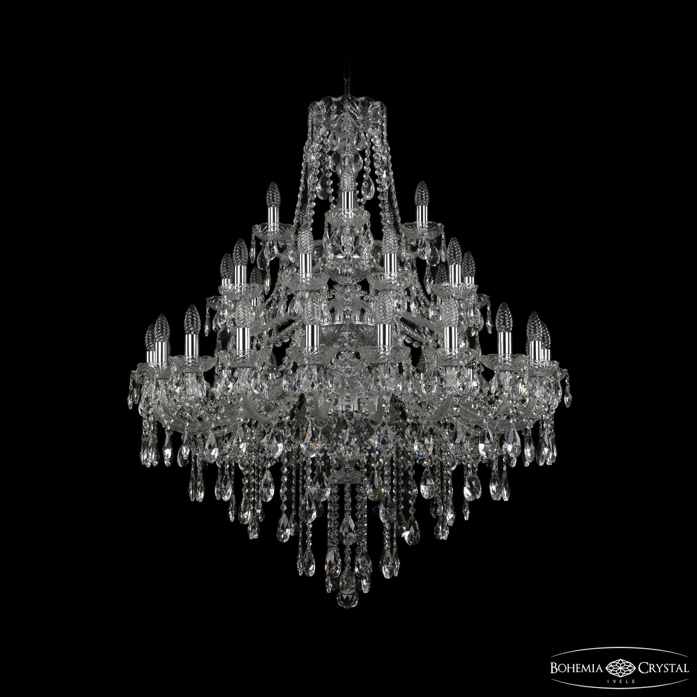 Подвесная люстра Bohemia Ivele 1415/20+10+5/300/3d Ni