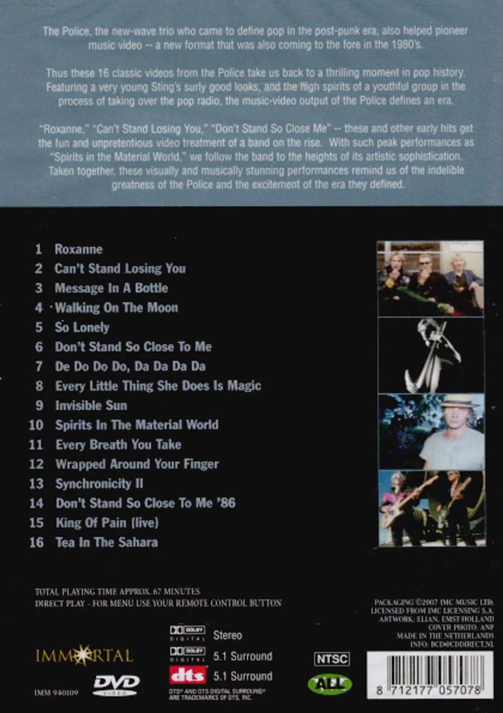 The Police / Greatest Video Hits (DVD)