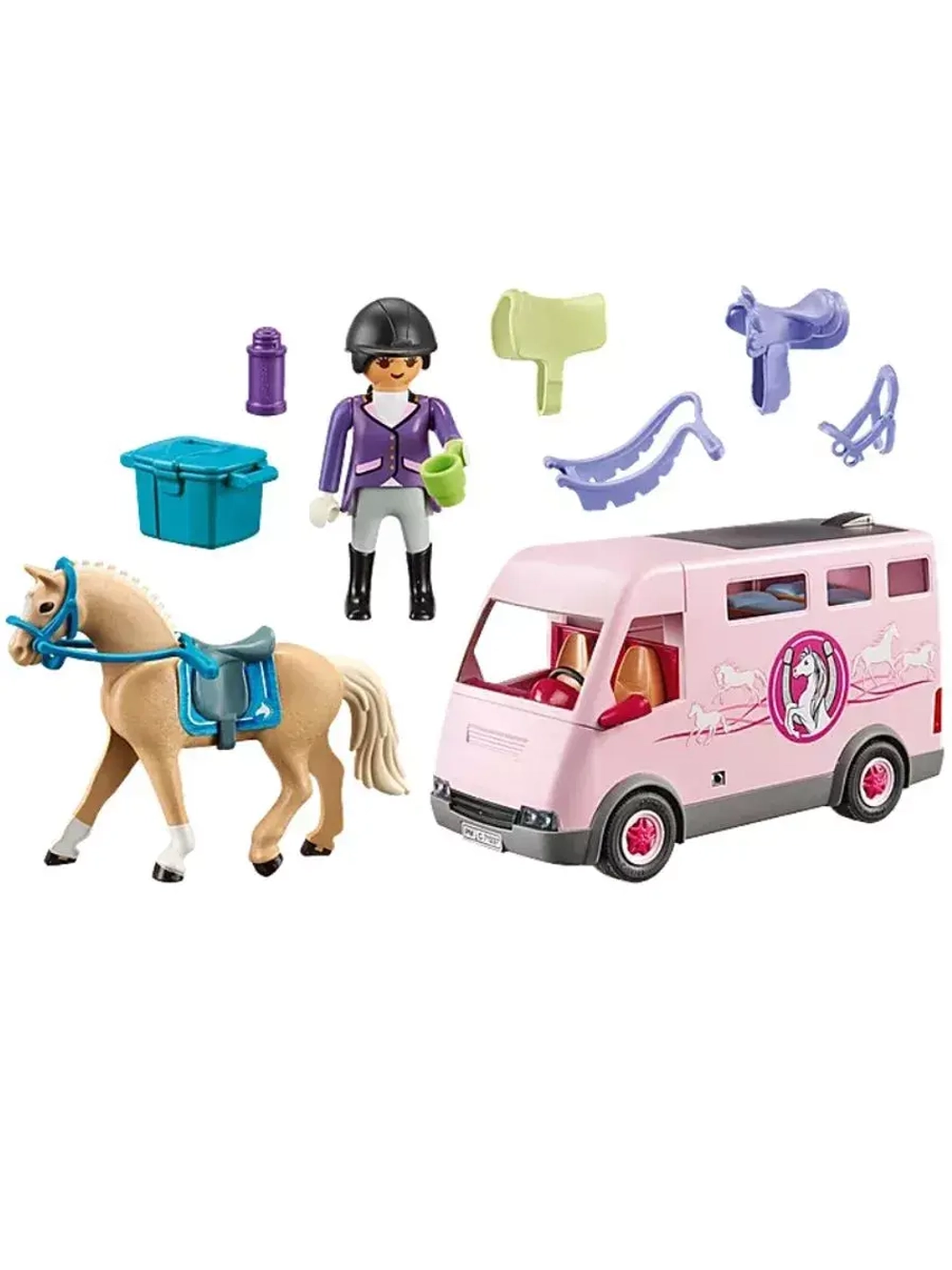 Набор Фургон для перевозки лошадей Playmobil 71237