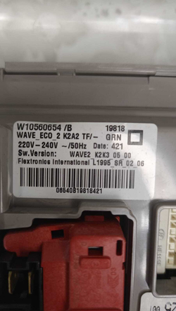 67 Электронный модуль для стиральной машины Whirlpool 481010560654 б/у