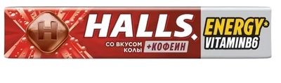 Конфеты HALLS Со вкусом колы (Россия) 25г