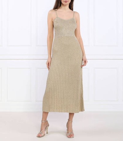 Платье BluGirl Blumarine - золотой(RA3081 MS006)