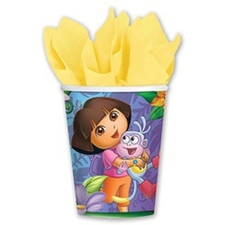 Бумажный стаканчик, Даша-путешественница 270мл 8шт