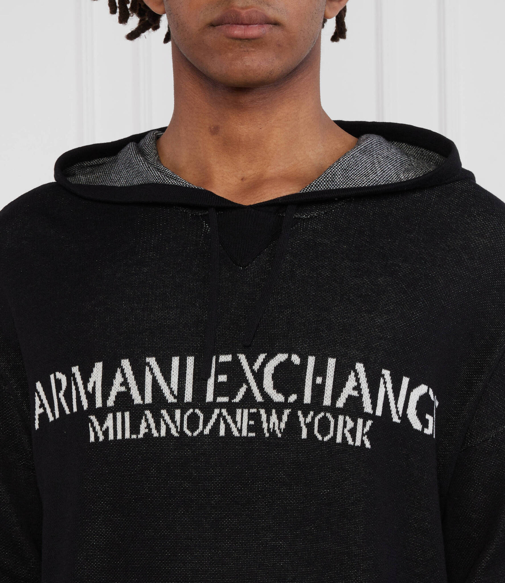 Худи Armani Exchange - черный(6RZM6D ZM3CZ)