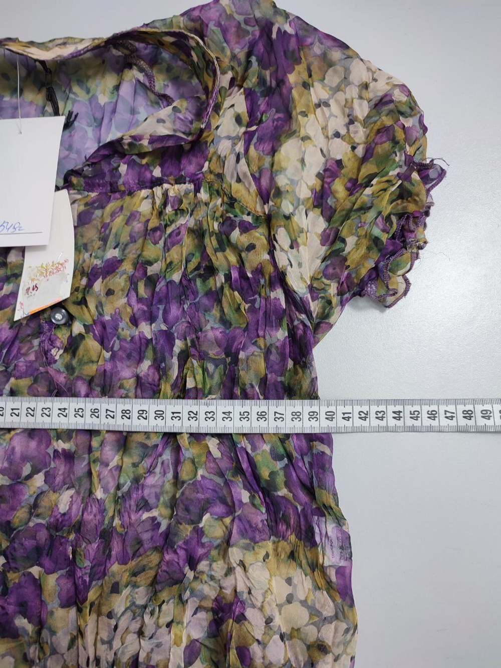 Блузка ZIIIZ с коротким рукавом 46 размер, новая