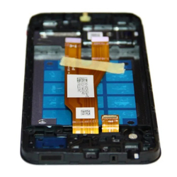 Дисплей для Samsung Galaxy A03 Core (A032F) с тачскрином и рамкой Черный - OR Ref. (SP)
