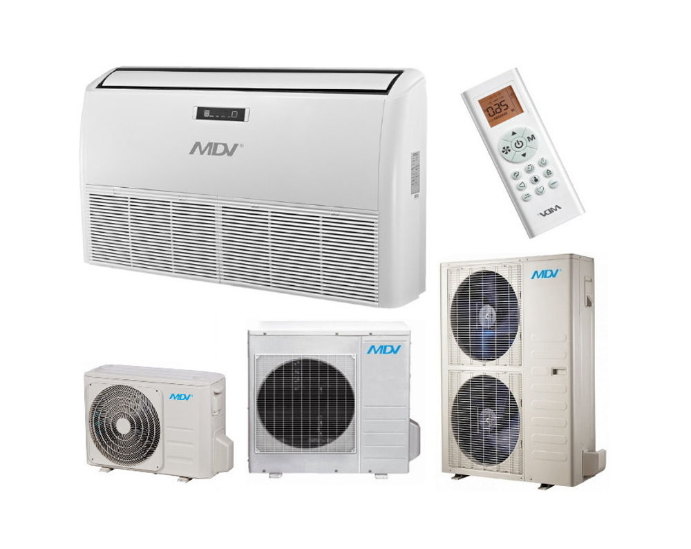 Напольно-потолочная сплит-система MDV MDUE-60HRFN1/MDOU-60HFN1 inverter
