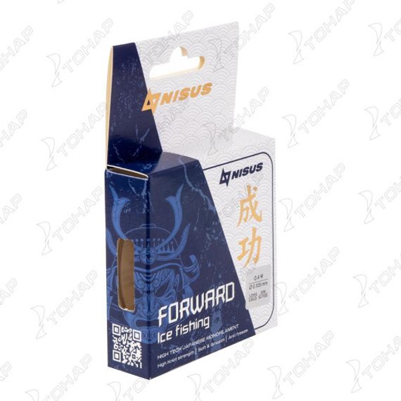 Леска FORWARD ICE FISHING 0,105mm/50m Nylon Transparent (N-FIF-0.105-50) Nisus