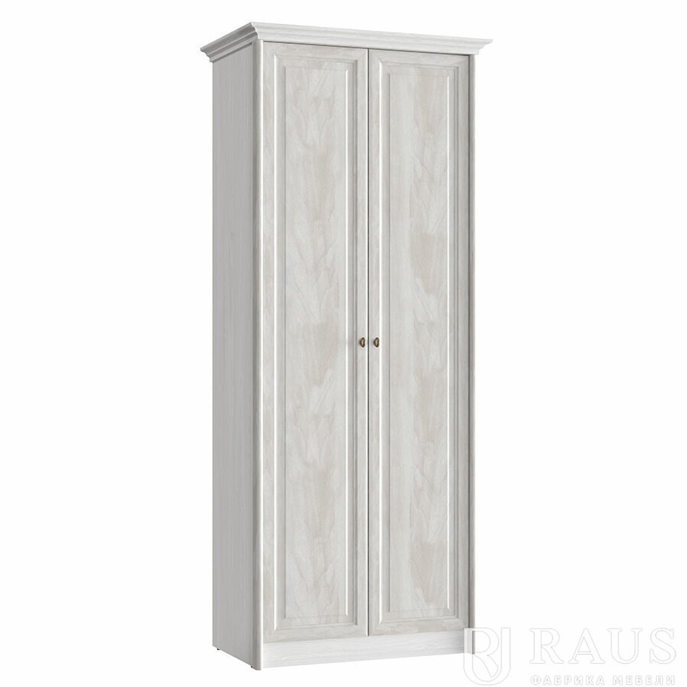 МП Яна ЯН-01 шкаф 2ств. для одежды (Орех Мальта/Орех Мальта) Раус