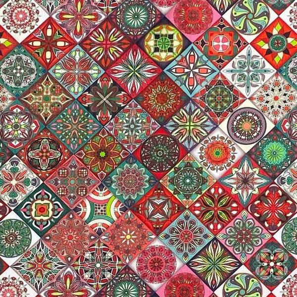 МАРРАКЕШ #21,  100% хлопок Handmade Fabrics 1