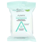Almay, очищающие салфетки для снятия макияжа, с гамамелисом, 25 салфеток