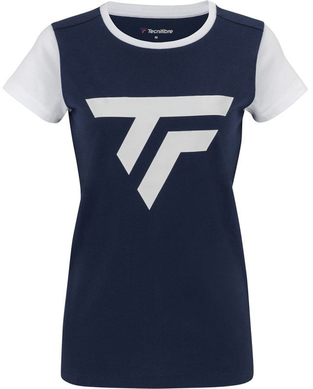 Женская теннисная футболка Tecnifibre Club Tee W - небесный